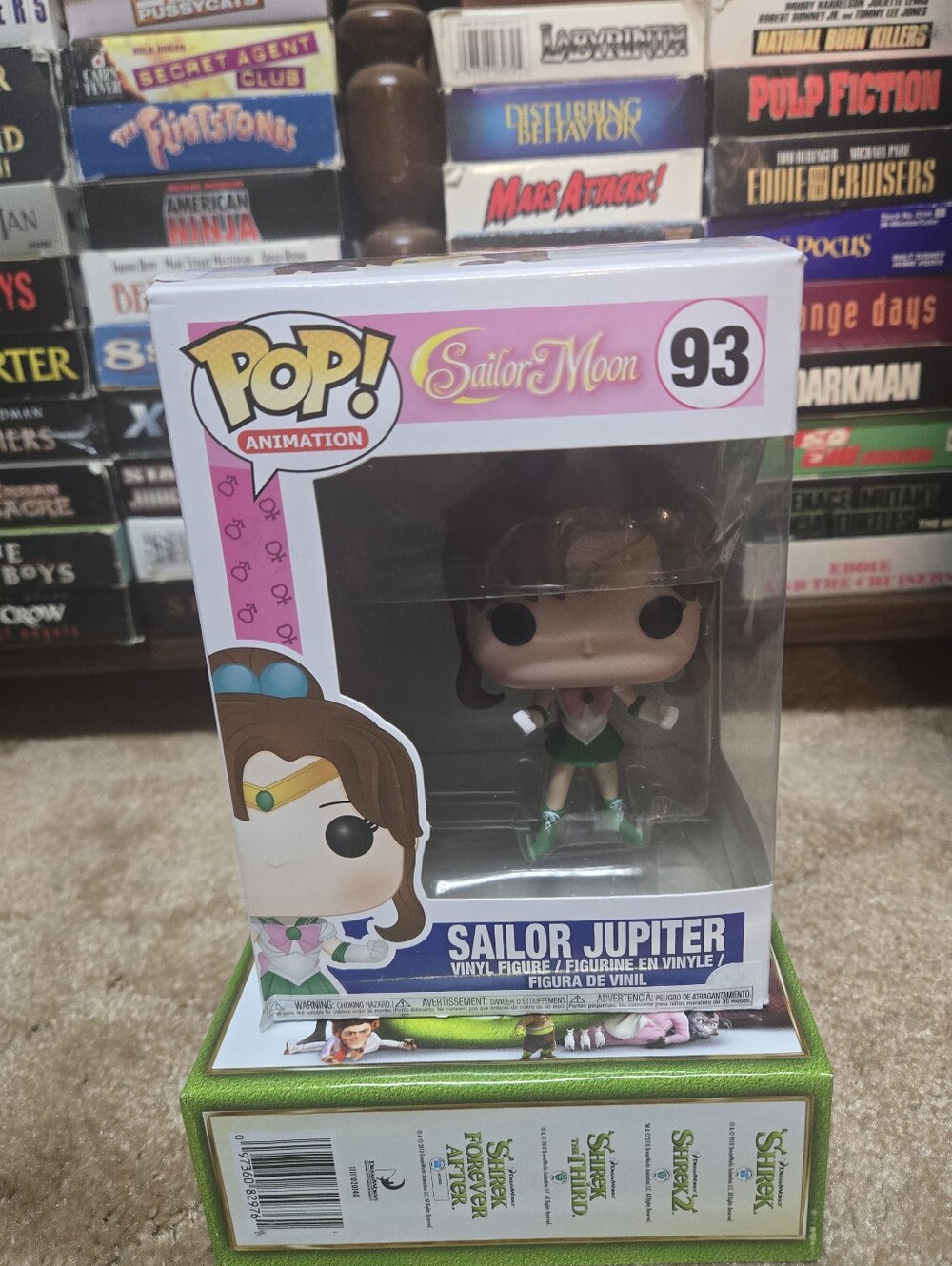 Funko Sailor Moon Sailor Jupiter #93 Vinyl Figure – Green, Pink, Brown